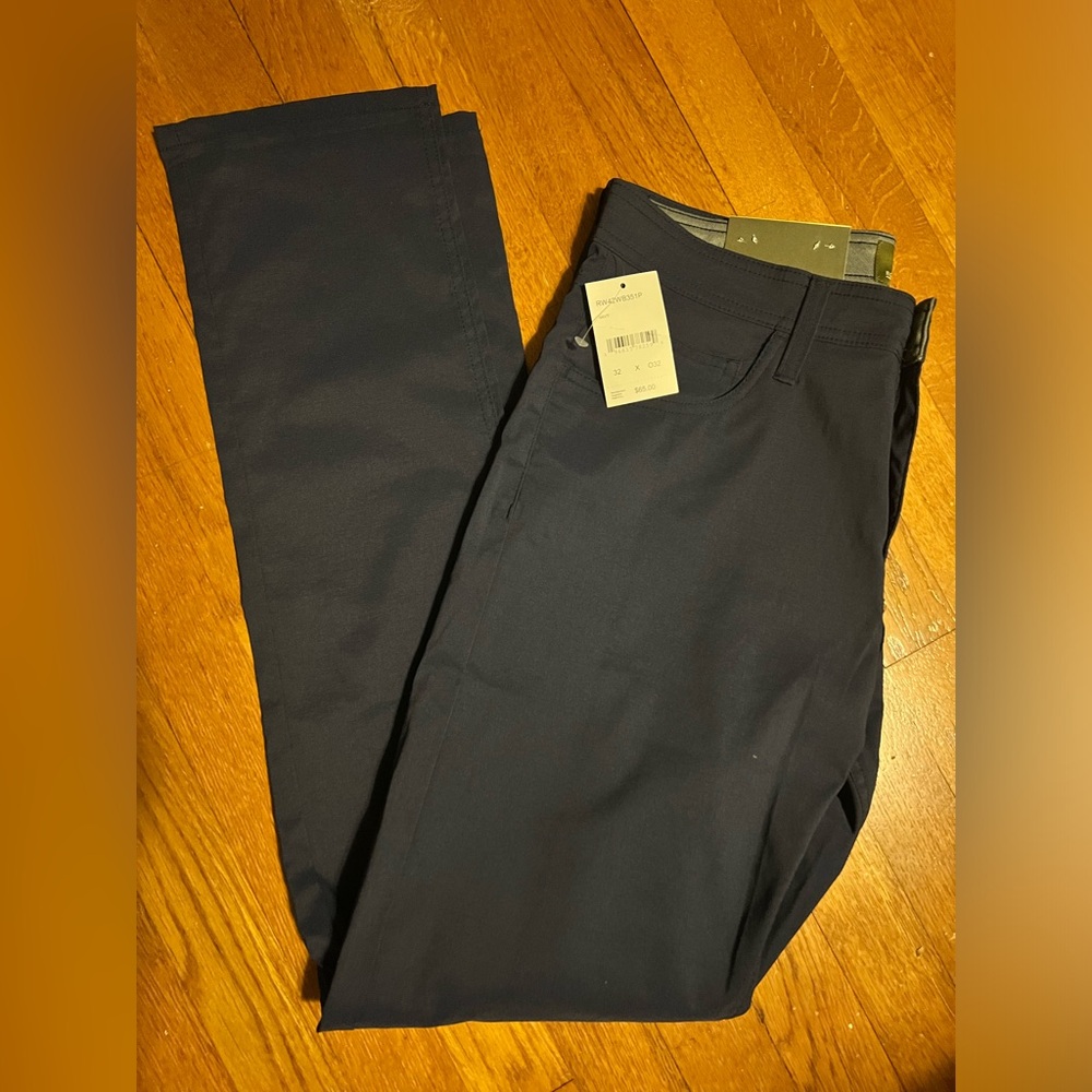 NWT Rorie Whelan Golf Pants 32x32 Blue Performance Lightweight Straight